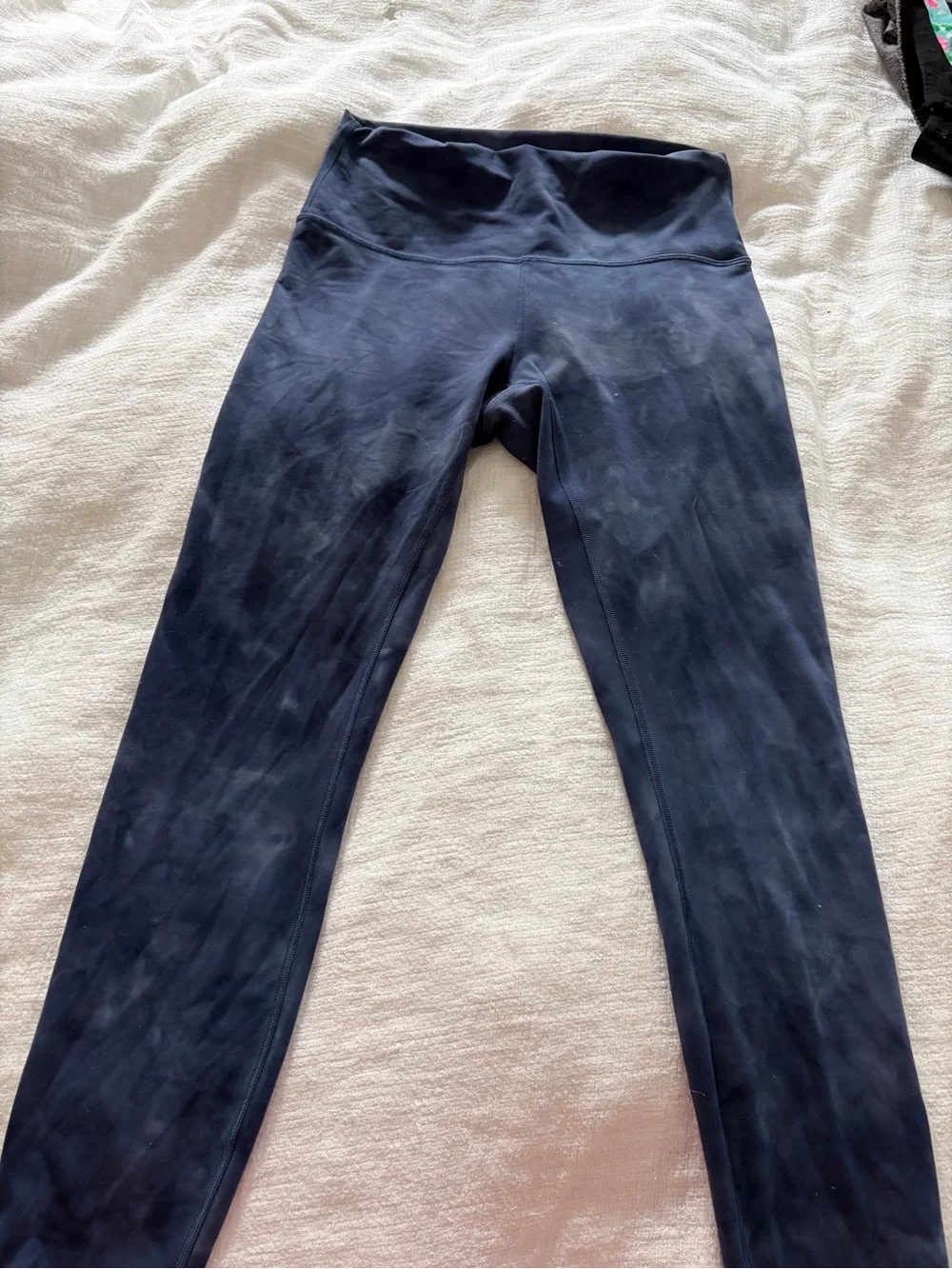 lululemon athletica Navy Blue Leggings